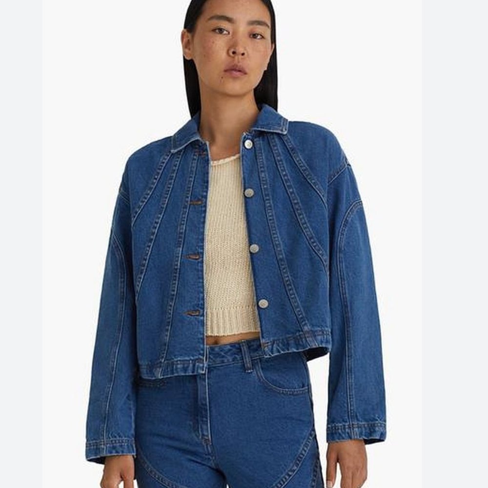 Paloma Wool Avril Denim Jacket NWOT